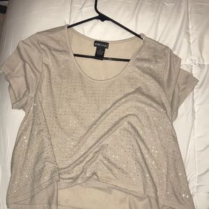 Sequins Crop Top : XL